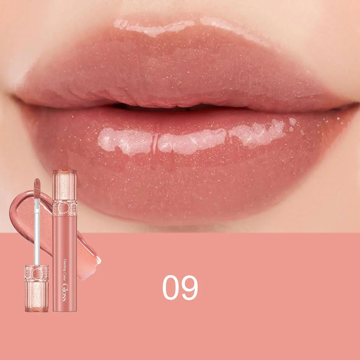 rom&nd Glasting Color Gloss,Syrupy Glossy Texture,3D Mirror Shine,Lip Gloss,Luxury Makeup,Korean Cosmetic,K-Beauty,Korean Makeup