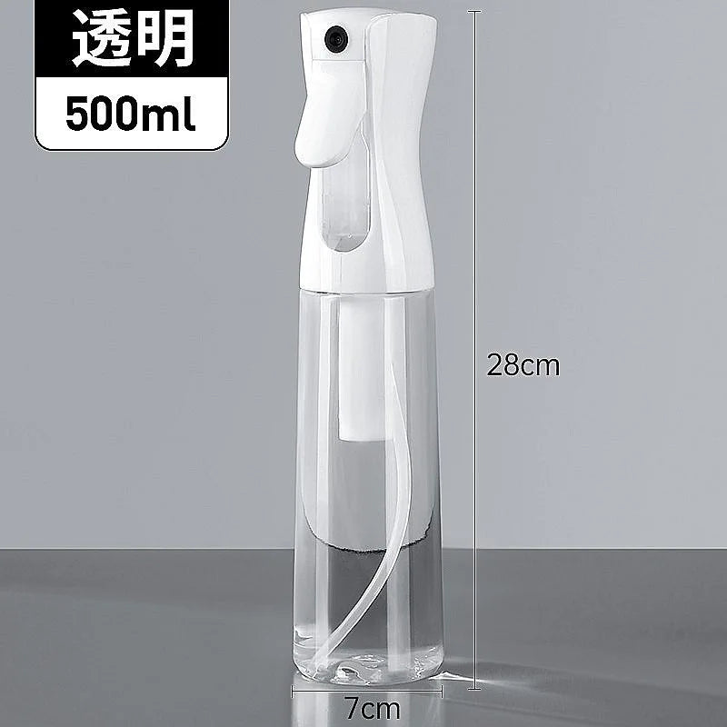 200ml 300ml 500ml High Press Continuous Spray Bottle for Hair Salons Plant Gardens Alcohol Fine Mist Home Makeup Hydration