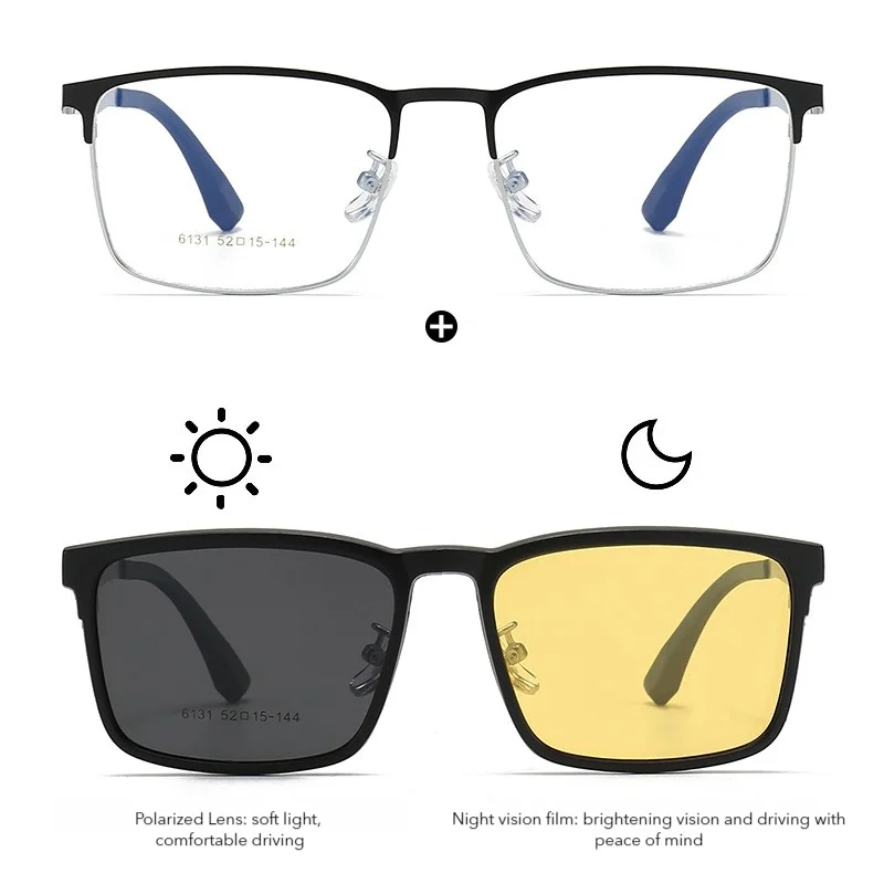 KANSEPT Men Magnets Clip-on Eyeglass Glasses in Trend Lunettes De Lecture Myopia Lenses to Read Eyeglasses Women's Eyepieces