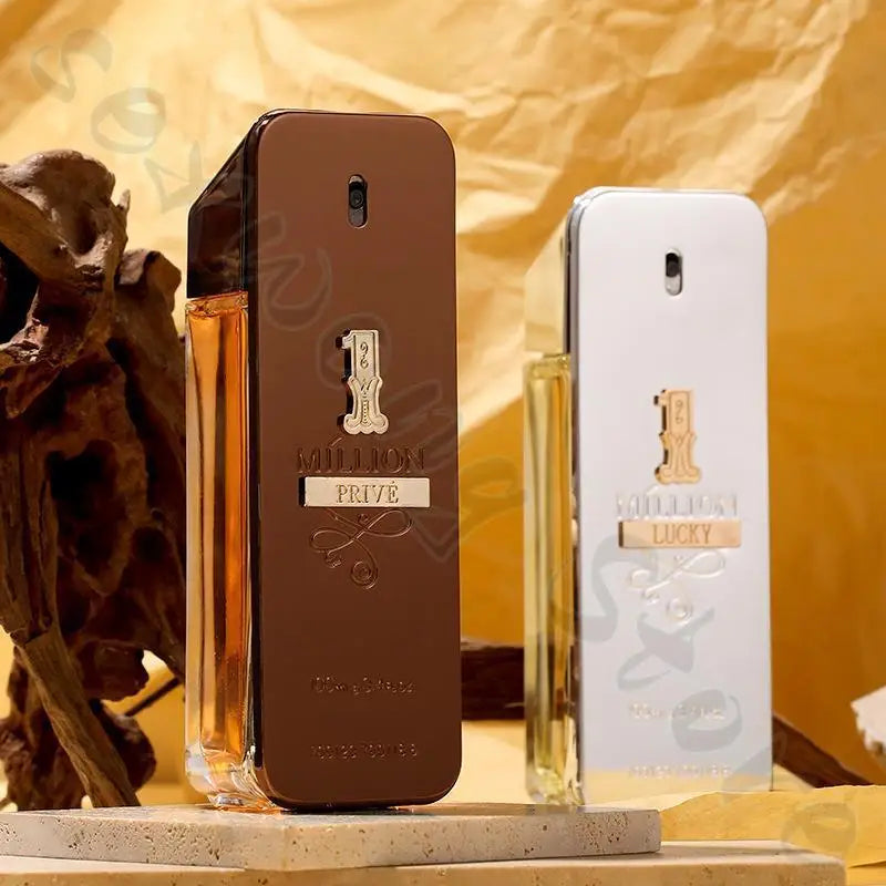Golden Millionaire Men's Perfume 100ml Enhances Charm and Long-lasting Fragrance Natural Fresh Woody Leather Fragrance