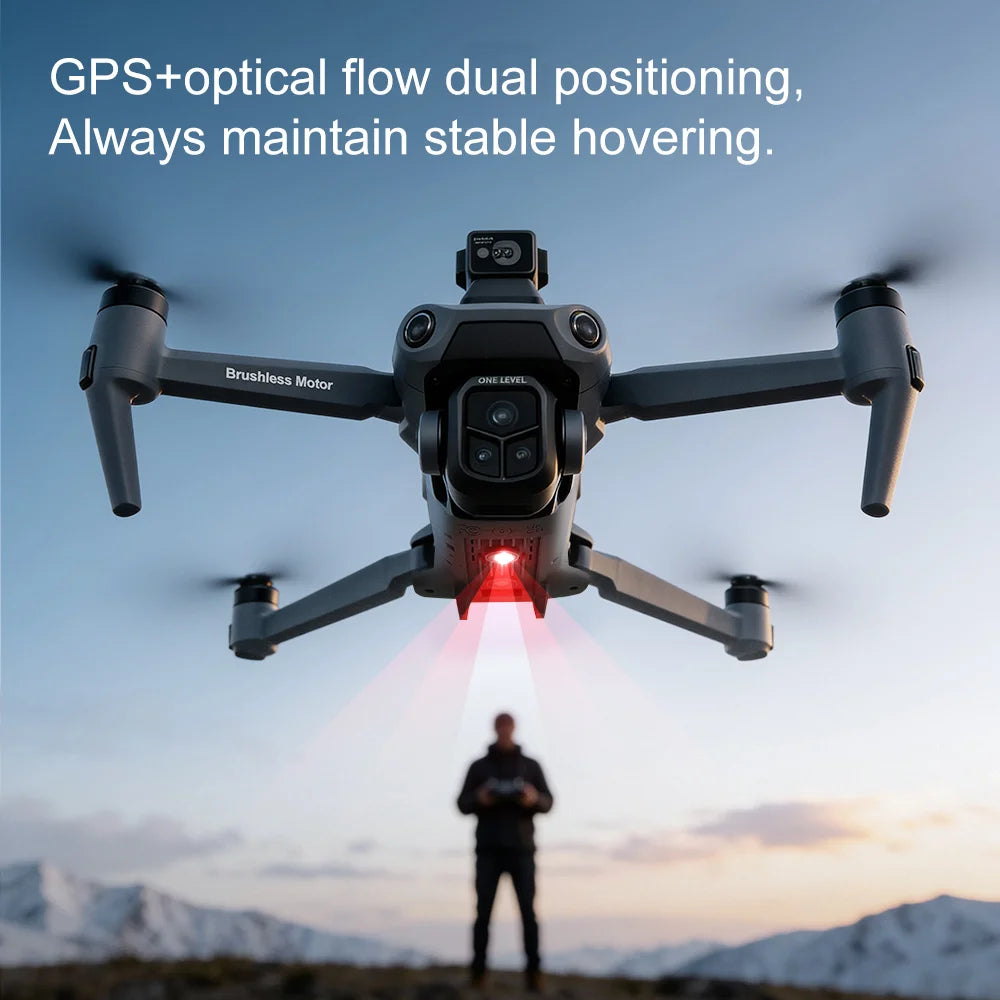 Lenovo V918 MAX GPS Drone 360° Laser obstacle avoidance 8K Professional Camera 3 Batteries WIFI Brushless RC Dron Quadcopter