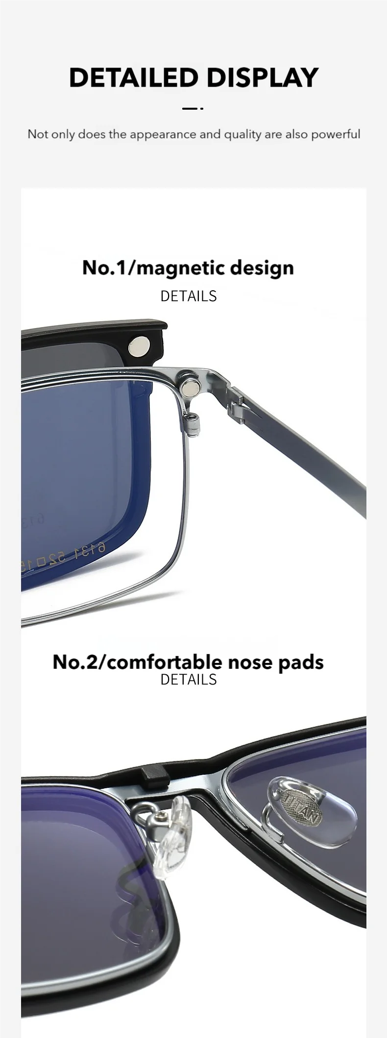 KANSEPT Men Magnets Clip-on Eyeglass Glasses in Trend Lunettes De Lecture Myopia Lenses to Read Eyeglasses Women's Eyepieces