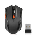 2.4G 6 Buttons Gamer Office Ergonomic Mouse Wireless Mouse USB Receiver Portable Mini Wireless Mouse For PC Laptop Computers