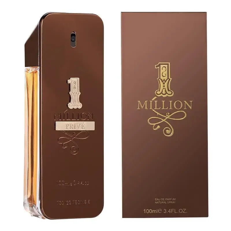 Golden Millionaire Men's Perfume 100ml Enhances Charm and Long-lasting Fragrance Natural Fresh Woody Leather Fragrance