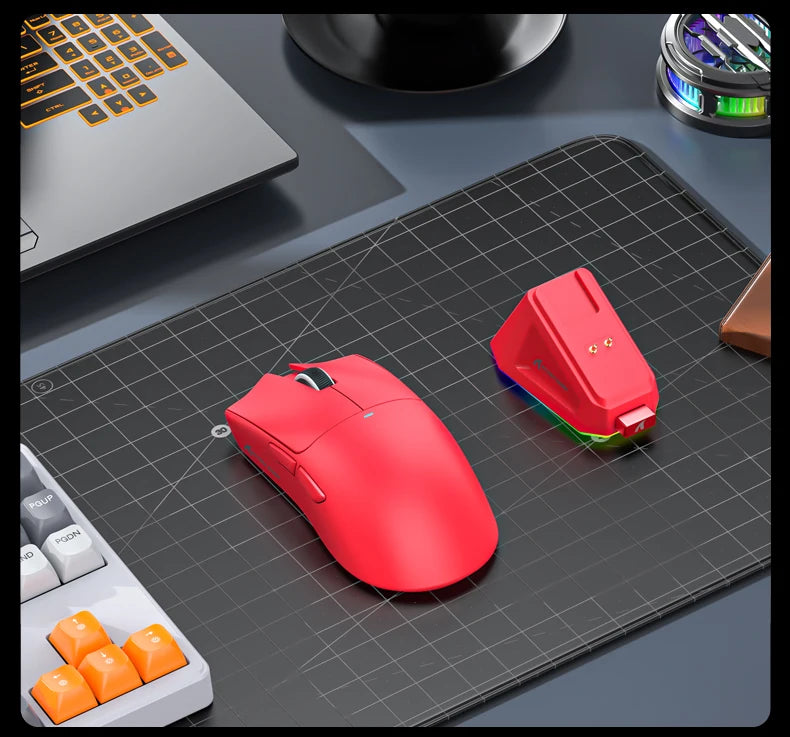 Attack Shark X11 Bluetooth Wireless Mouse Three Mode 2.4G PAW3311  RGB  PC Magnetic charging dock ,Gaming E-sports Mouse