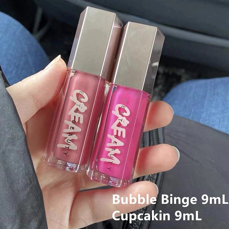 Brand Fenty Beauty Lip Gloss Glaze Moisten Shine Glitter Lip Plumper Makeup For Beginner Liquid Lipstick Female Makeup Cosmetics