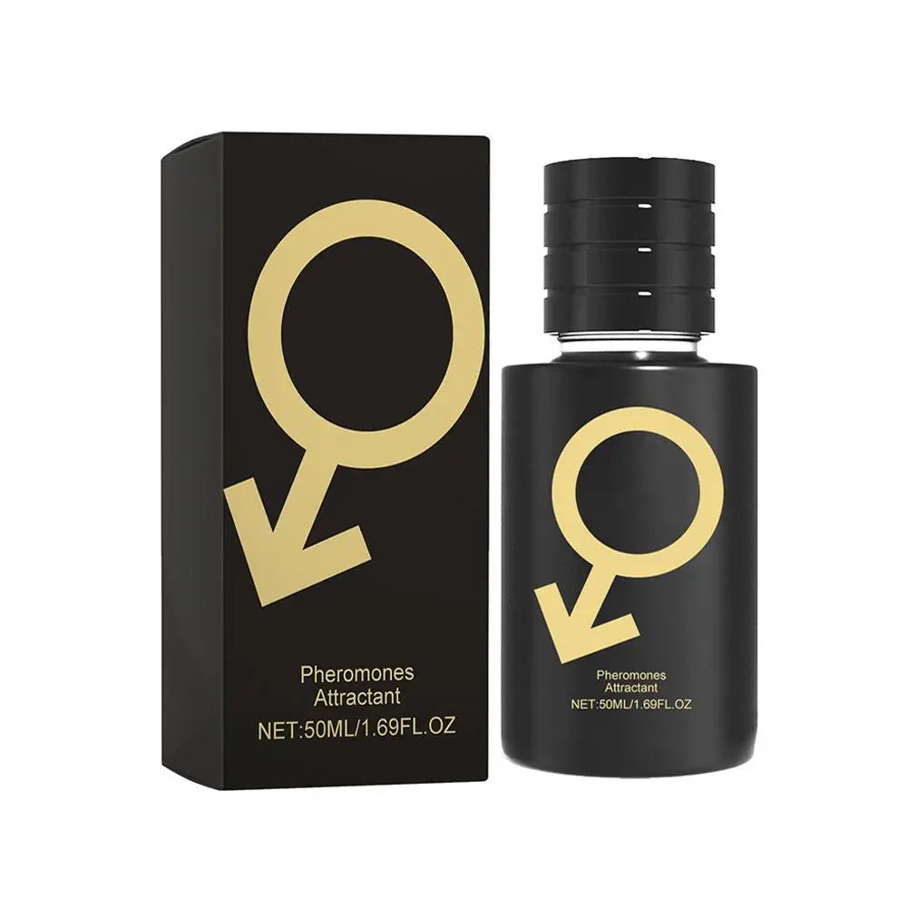 Portable Men's Attraction Fragrance Spray, Long Lasting Attractiveness , Rich Complex Layers, Boost Dating Success Body Spray