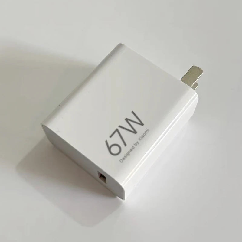 Original Xiaomi 67W Super Fast Charger Turbo Charge EU Power Adapter For Xiaomi Mi 15T 13 12 11 Ultra Redmi Note 15 Pro Poco M8