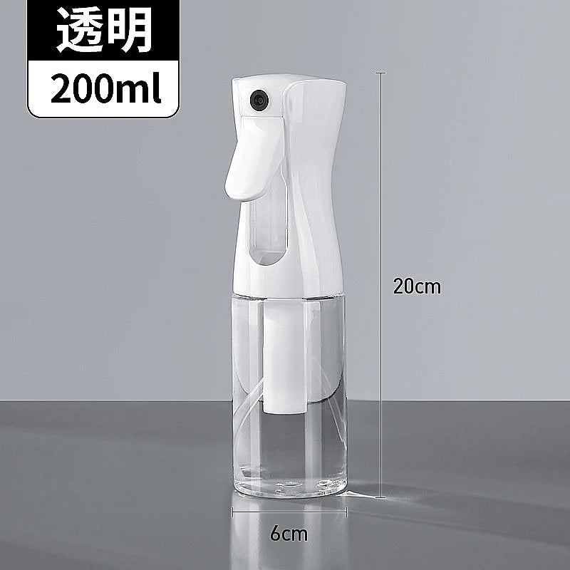 200ml 300ml 500ml High Press Continuous Spray Bottle for Hair Salons Plant Gardens Alcohol Fine Mist Home Makeup Hydration