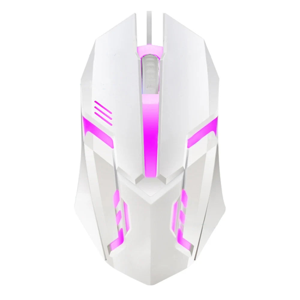 Kebidumei USB Wired Mouse Colorful LED Gaming Mouse 5000 DPI Wired Mice Optical Wired Gamer Mouse For Desktop Laptop PC Computer