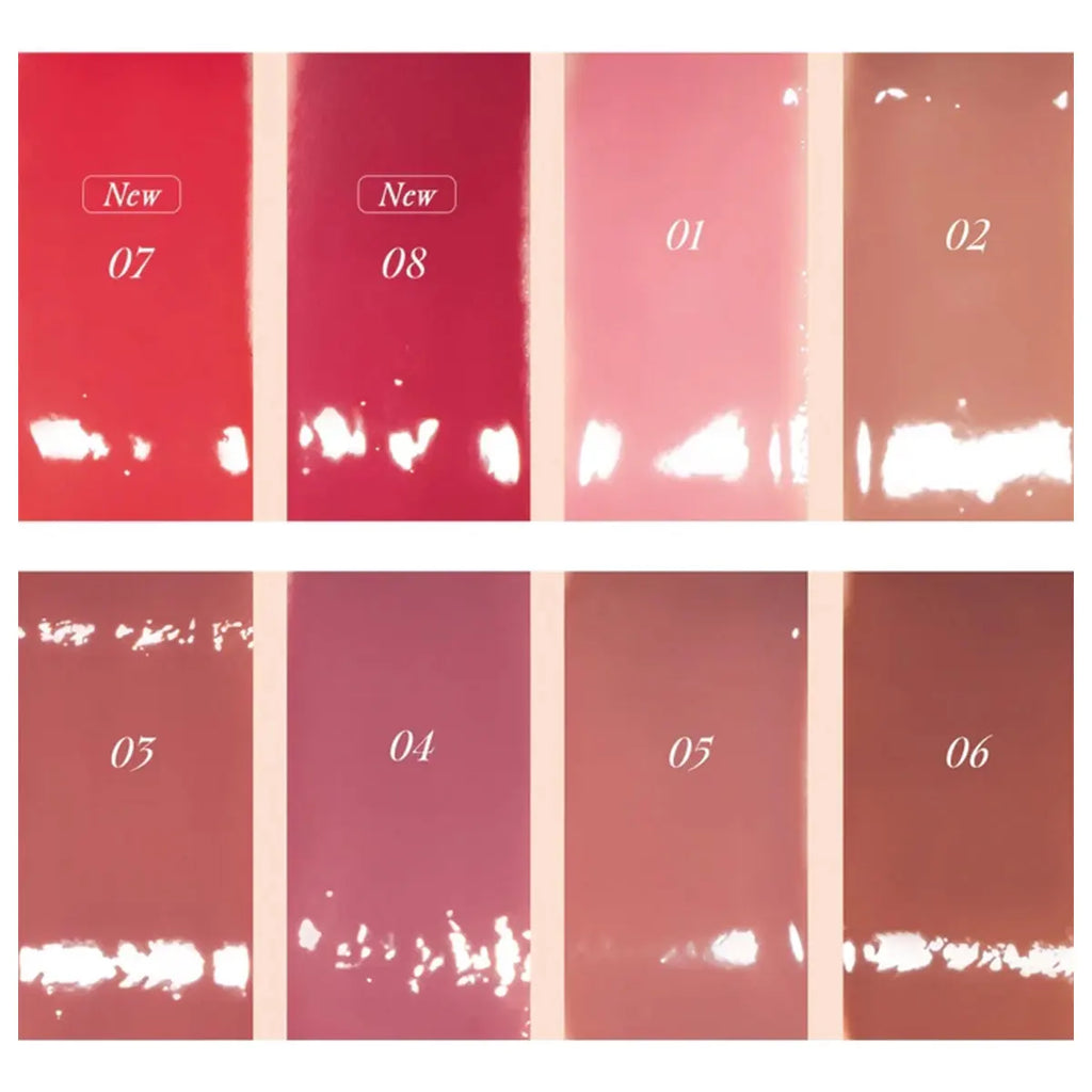 rom&nd Glasting Color Gloss,Syrupy Glossy Texture,3D Mirror Shine,Lip Gloss,Luxury Makeup,Korean Cosmetic,K-Beauty,Korean Makeup