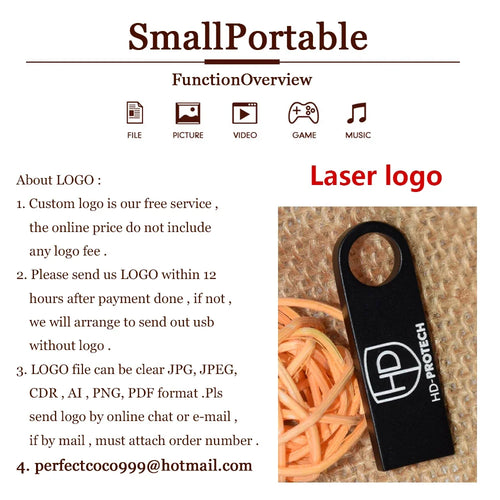 10pcs/lot custom logo Usb Flash Drive 4gb 8gb 16gb pendrive 32gb Memory Stick USB 2.0 Flash usb Stick Metal customized pen drive