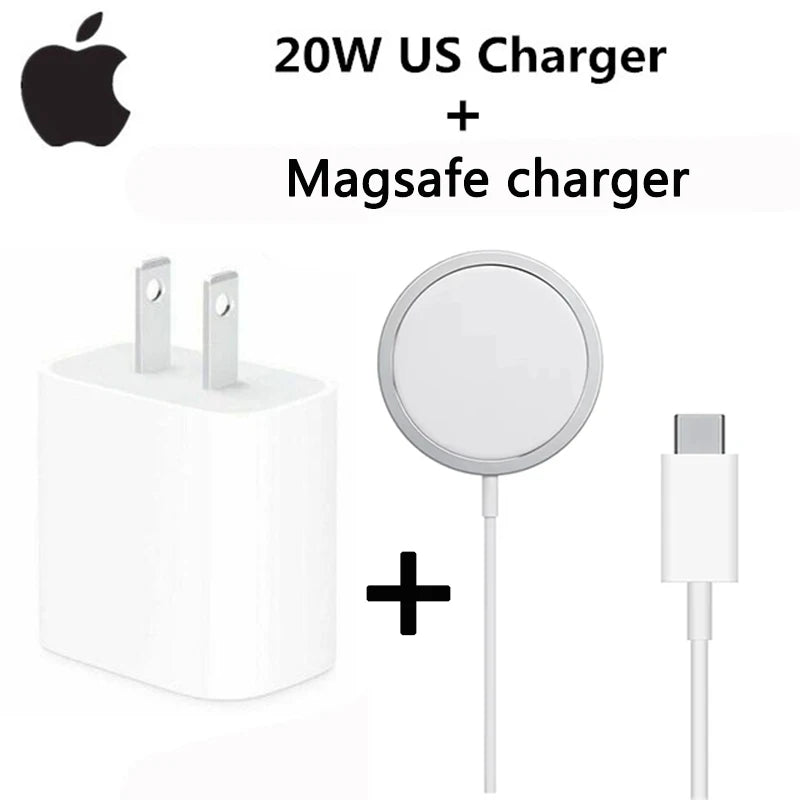 20W USB-C Power Adapter Original Fast Charger for iPhone 17/16/15 Mini pro Max Type C with Apple Cable Compatible with iPhone 14