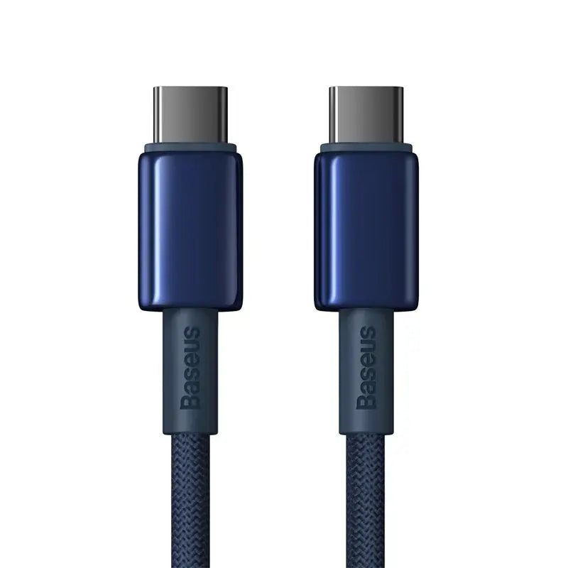 Baseus 100W Type C Cable For iPhone 15 USB C PD Fast Charging Charger Wire Cord For Macbook Samsung Xiaomi Type C USB C Cable