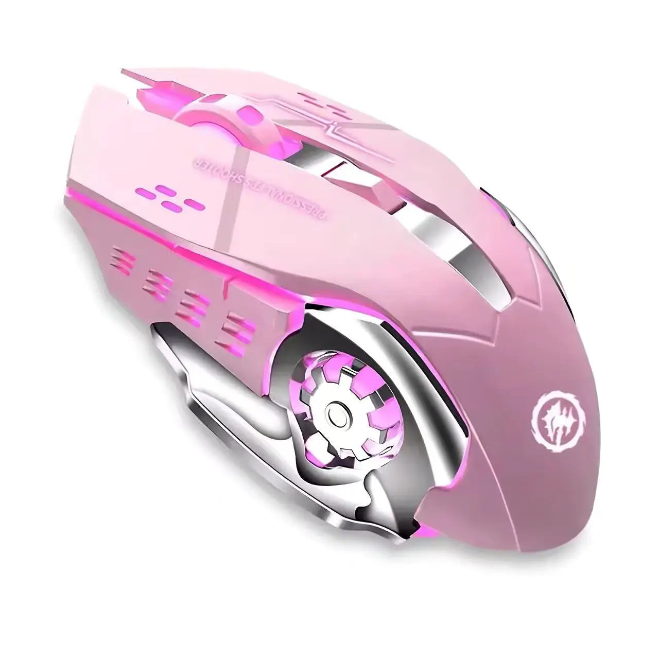 Wireless Luminous Mouse Silent Rechargeable Gaming Mice Mechanical E-sports Office Mouse For Laptop PC Computer Peripherals