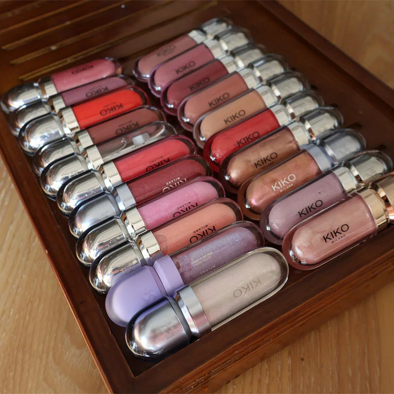 New 3D Hydra LipGloss Non-fading Waterproof Blusher Moisturizing Shimmer Makeup Lip Gloss Lipstick Brun Rose Pearly Mauve Liner