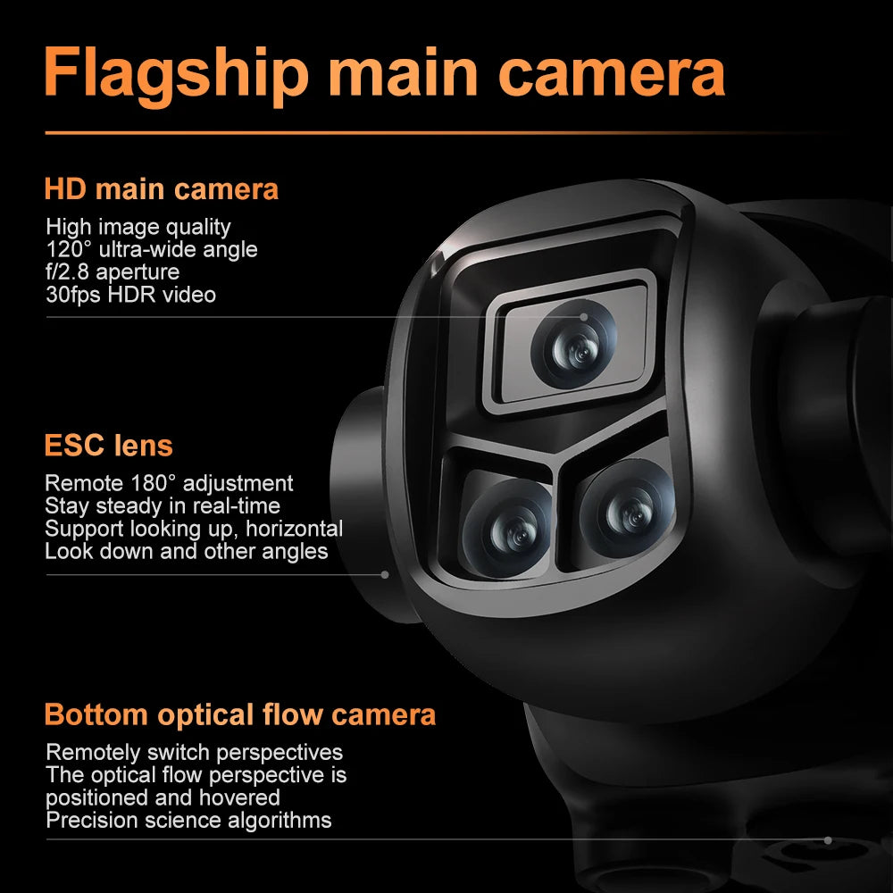 Lenovo V988 Camera Drone 8K Professional Dron 4K with Screen Under 249g Remote Control  Brushless RC Quadcopter Toys New