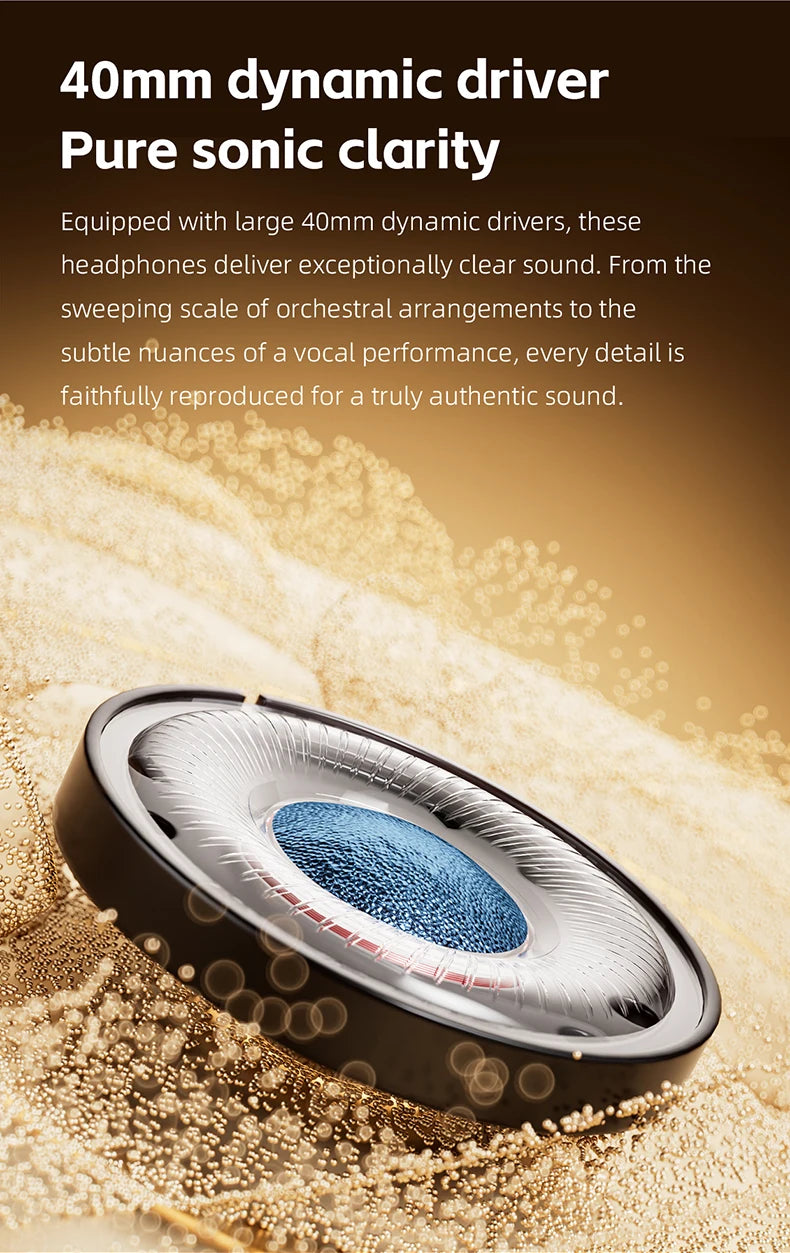 FiiO EH13 Wireless Noise Cancelling Headphones,Hybrid ANC Bluetooth Over-Ear Headphones, 45H Playtime,Headphones for Travel/Game