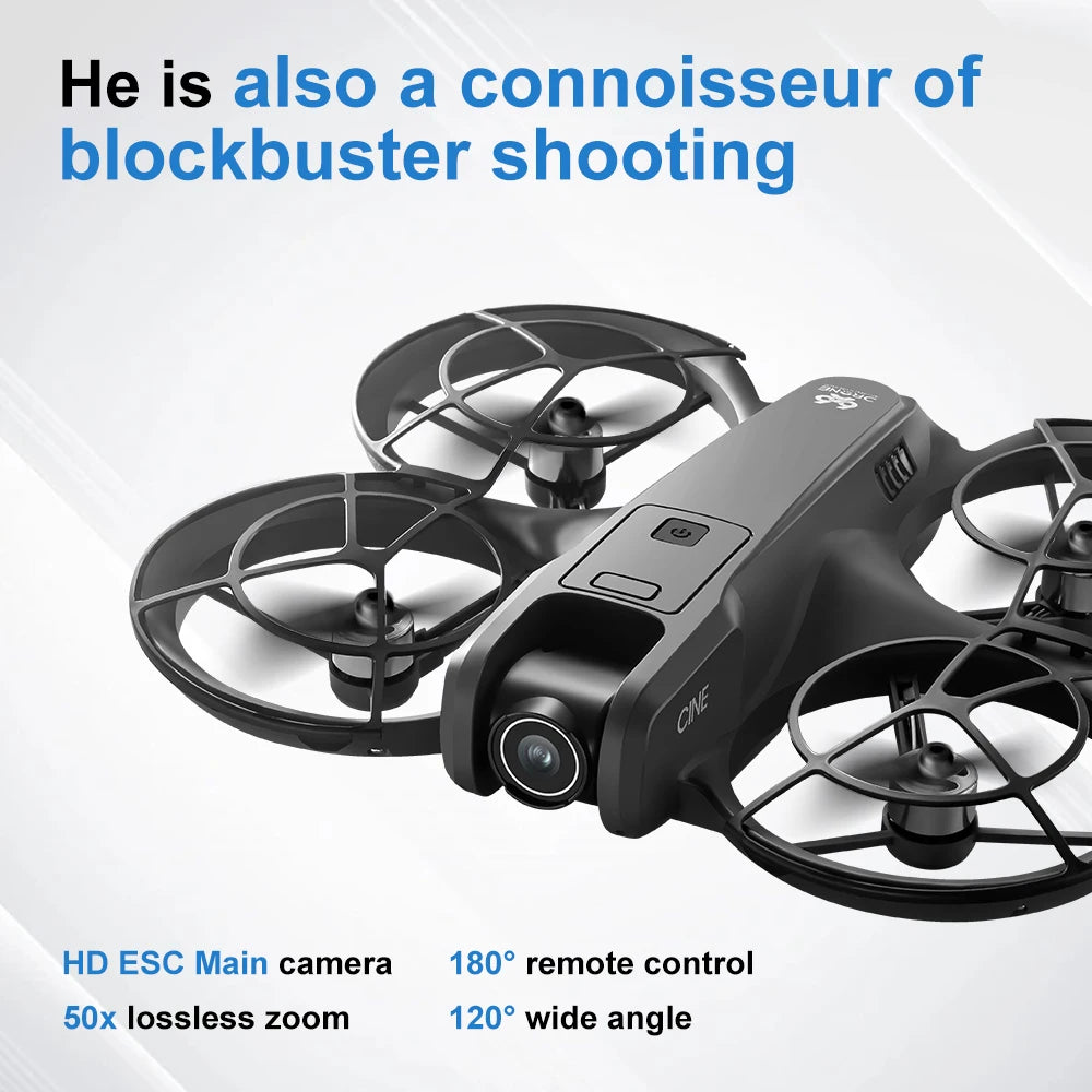 Lenovo MINI V666 Drone 4K Professional WIFI 5G Dron Obstacle Avoidance Brushless Altitude Headless Mode RC Quadcopter Toys