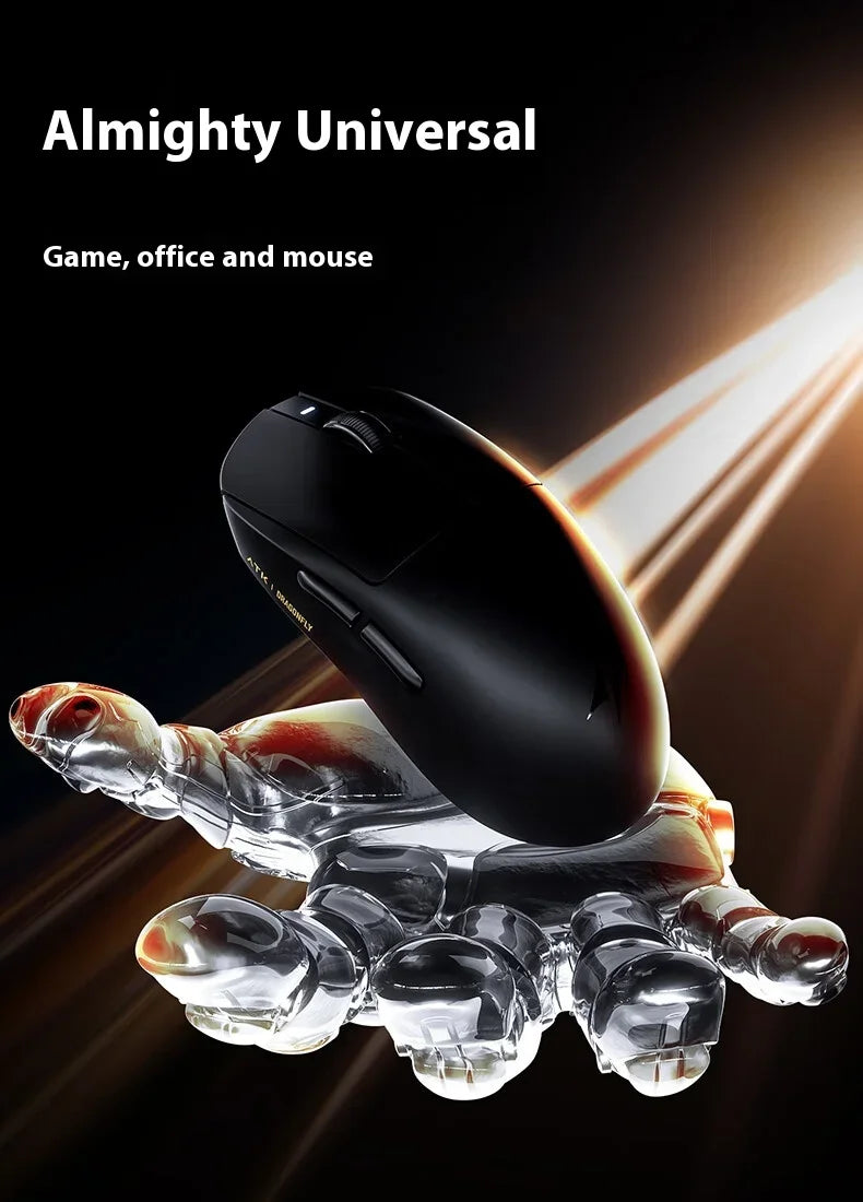 ATK A9 E-sports Mouse Wireless Tri-mode Star Flash Lightweight Long Endurance Gaming Mice Customization PC Accessories Gifts
