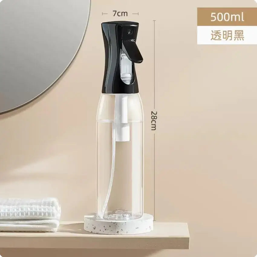 200ml 300ml 500ml High Press Continuous Spray Bottle for Hair Salons Plant Gardens Alcohol Fine Mist Home Makeup Hydration