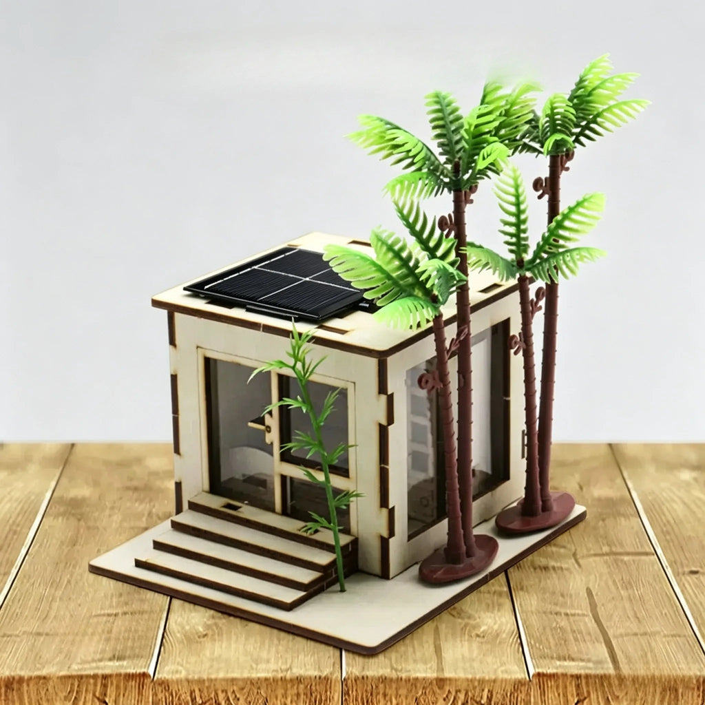 Solar  children's science and education experiment Diy handcrafted assembly model Children's science and education gift