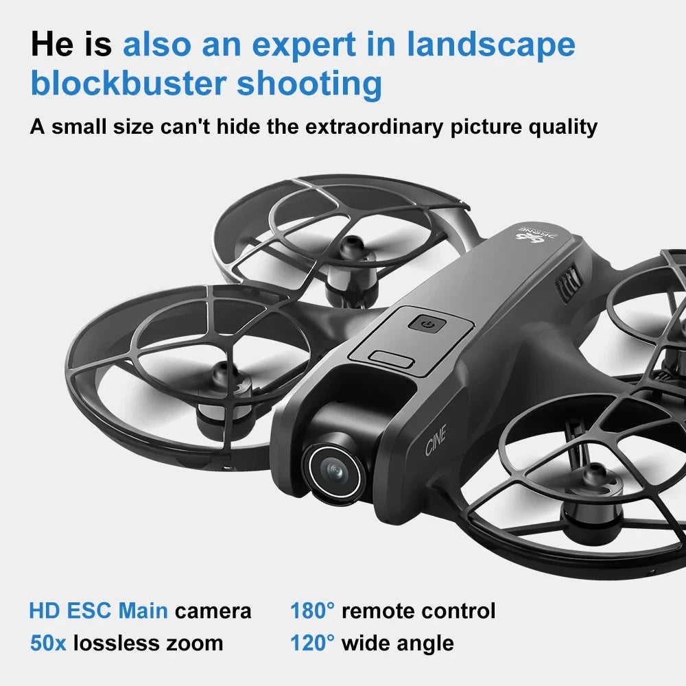 Lenovo MINI V666 Drone 4K Professional WIFI 5G Dron Obstacle Avoidance Brushless Altitude Headless Mode RC Quadcopter Toys