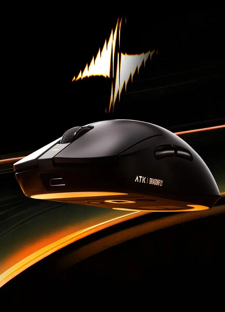ATK A9 E-sports Mouse Wireless Tri-mode Star Flash Lightweight Long Endurance Gaming Mice Customization PC Accessories Gifts