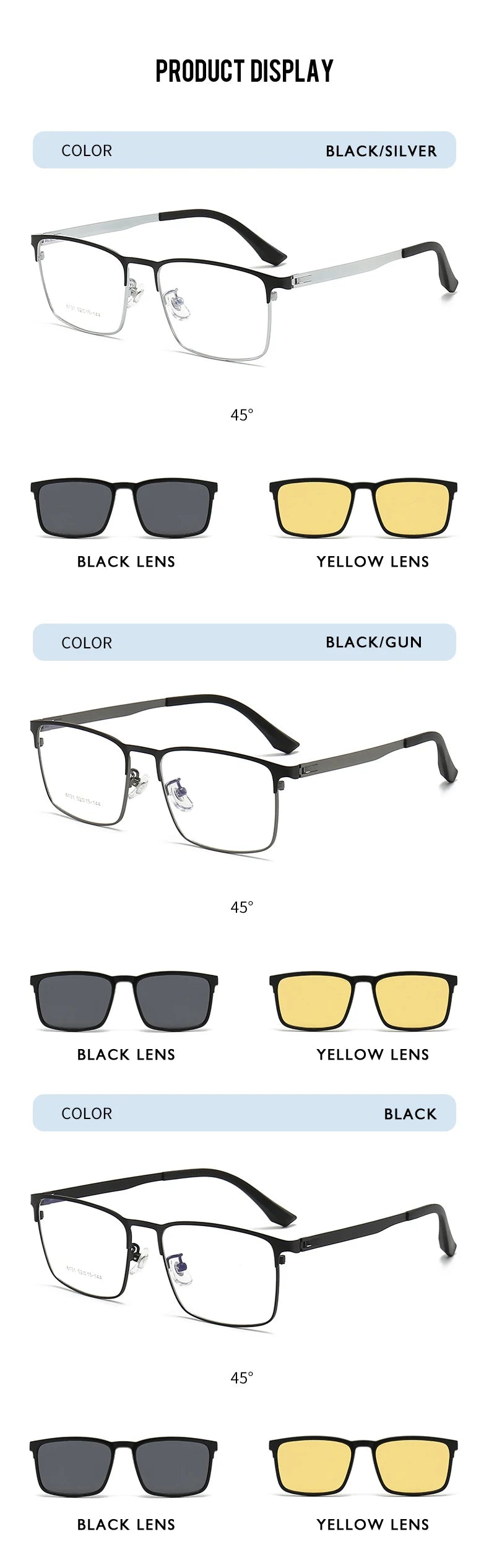 KANSEPT Men Magnets Clip-on Eyeglass Glasses in Trend Lunettes De Lecture Myopia Lenses to Read Eyeglasses Women's Eyepieces