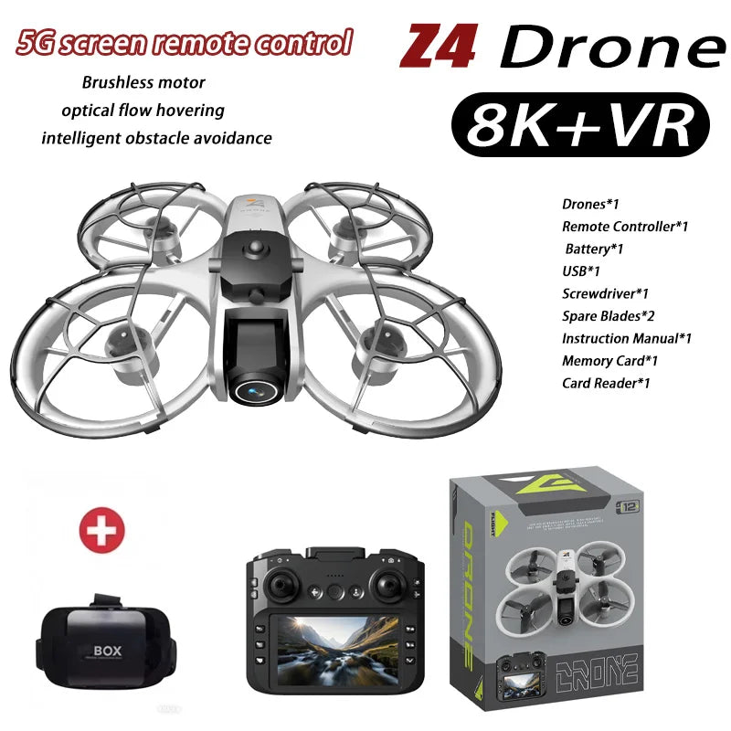 Z4 Drone 8K WIFI GPS Professional HD Dual Camera Quadcopter Remote Control UAV Adults Aerial Photography Toy Drone for Beginners