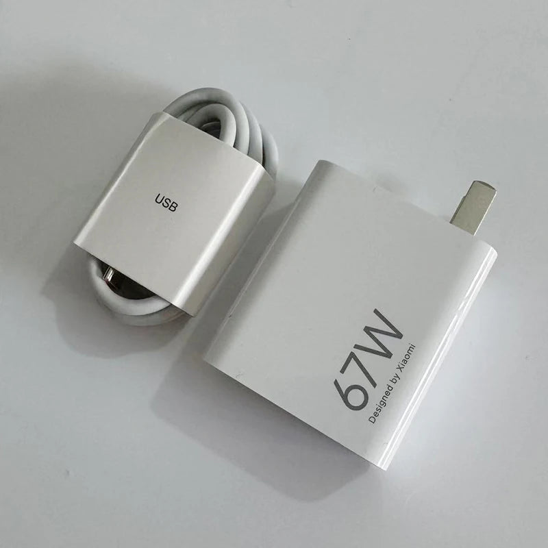 Original Xiaomi 67W Super Fast Charger Turbo Charge EU Power Adapter For Xiaomi Mi 15T 13 12 11 Ultra Redmi Note 15 Pro Poco M8