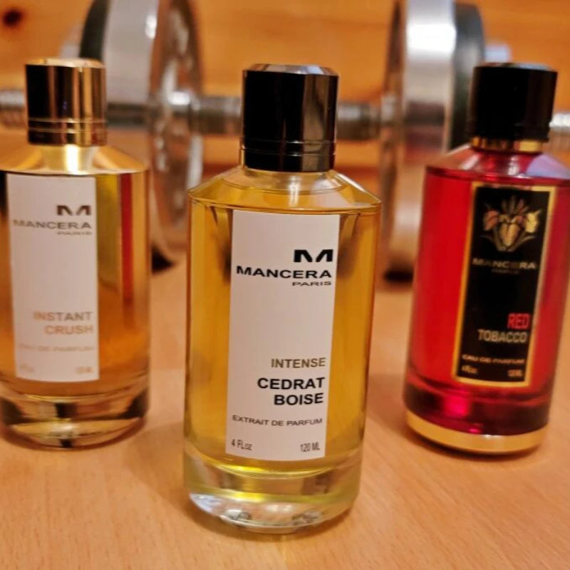 MANCERA  Parfum Luxury Niche Colognes Perfume Men 120ml Lasting Woody Signature Scent Eight Variants Rich Deep Elegant Refined