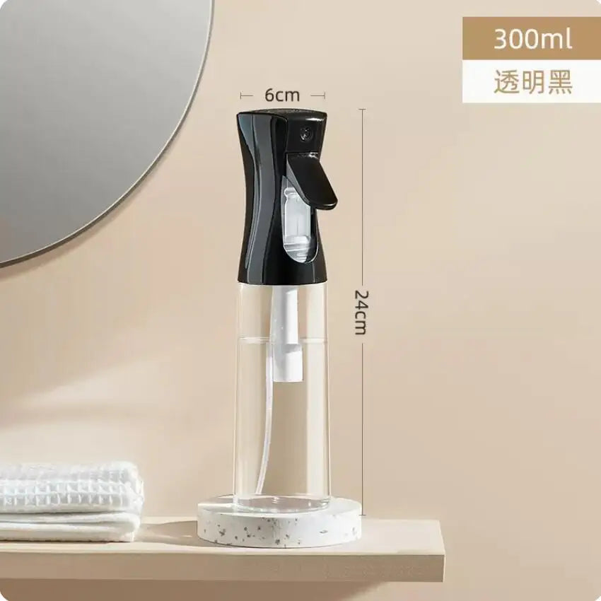 200ml 300ml 500ml High Press Continuous Spray Bottle for Hair Salons Plant Gardens Alcohol Fine Mist Home Makeup Hydration