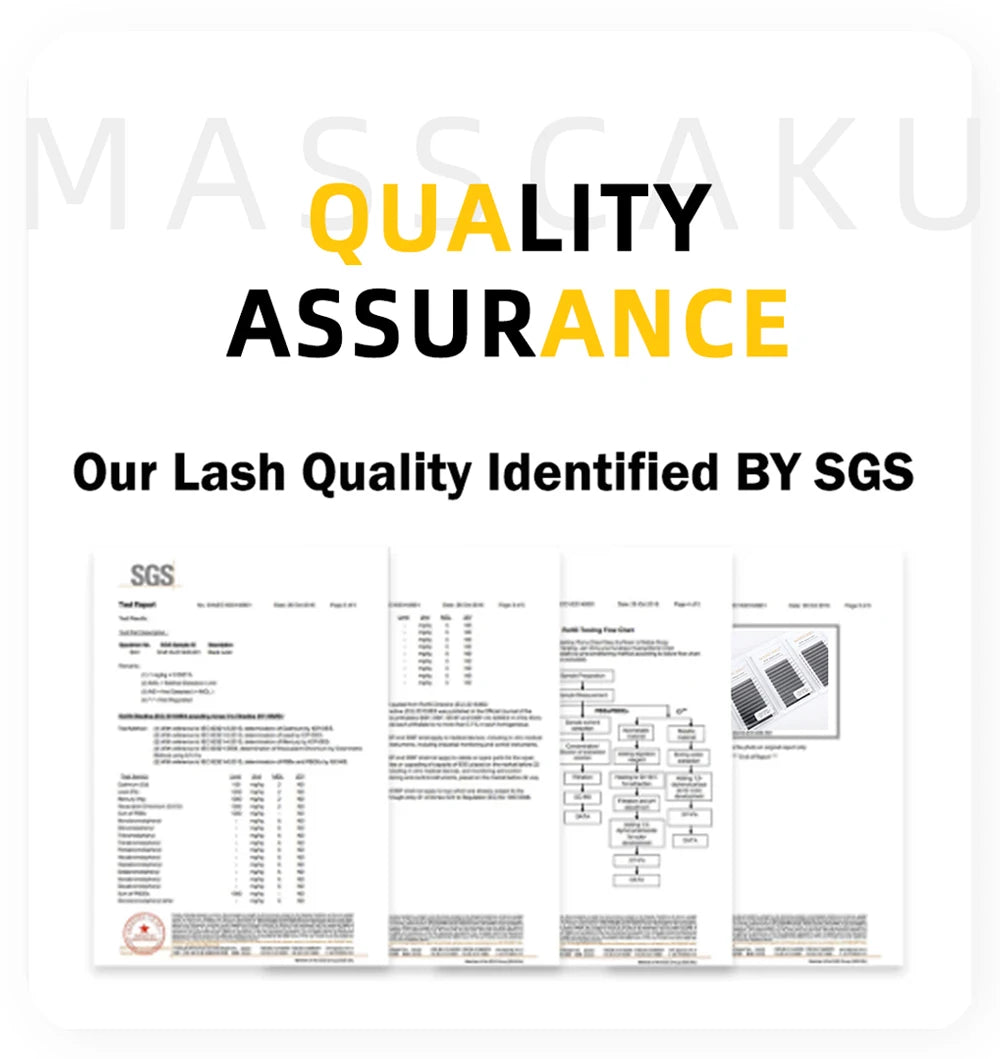 MASSCAKU 3D 4D 5D 6D 7D 8D 10D W Shaped Eyelash Natural Soft Lightweight Individual W Style Premade Fans Eyelashes Extensions