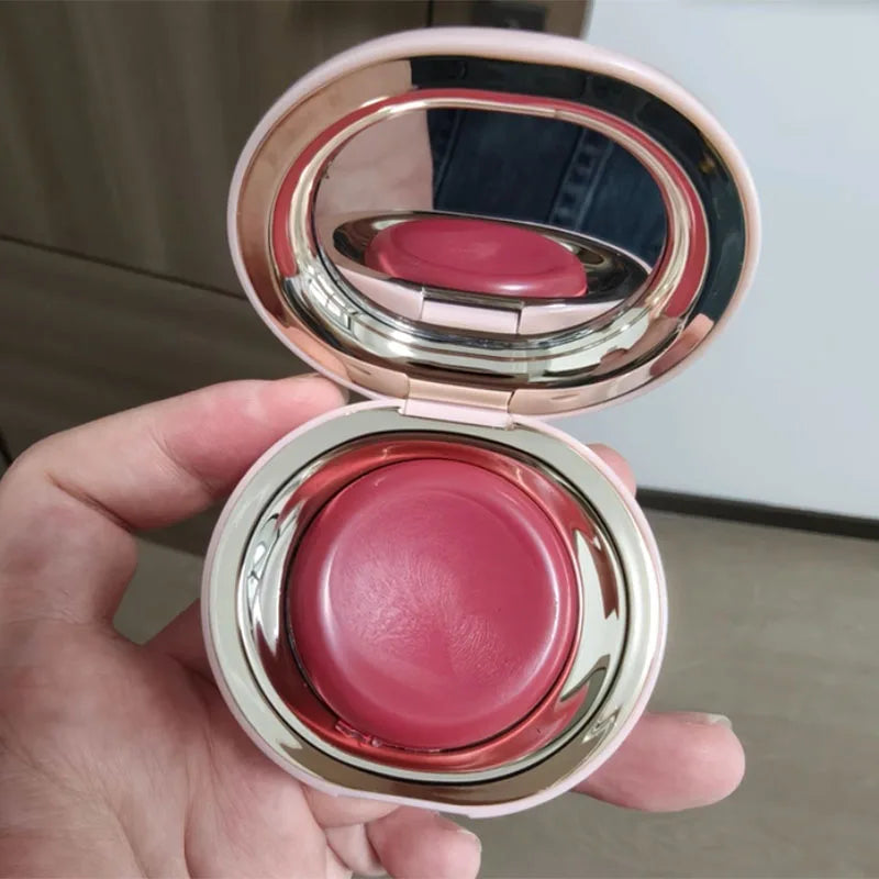 Rare Beauty Rose Neutral Mauve Blush Powder Portable Makeup Liquid Blush Moisturizing Dual-use Waterproof Lip Glaze Plump Smooth
