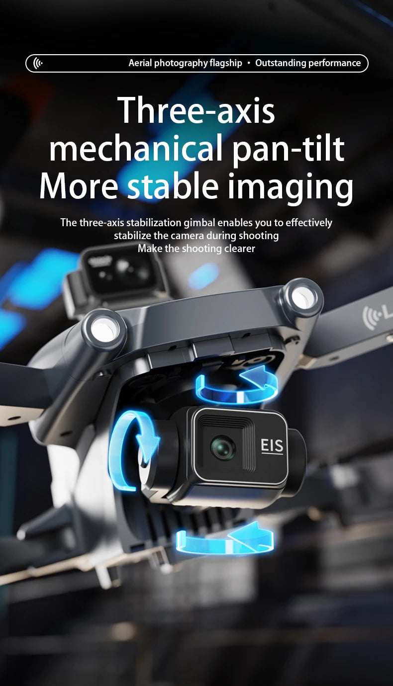 New L600 Pro MAX 4K Professional Drone With 8K HD Camera 3-Axis Gimbal GPS Dron Obstacle Avoidance 5G WIFI FPV RC Quadcopter Toy