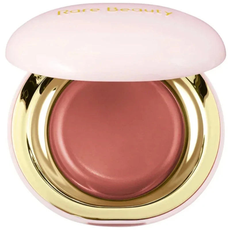 Rare Beauty Rose Neutral Mauve Blush Powder Portable Makeup Liquid Blush Moisturizing Dual-use Waterproof Lip Glaze Plump Smooth