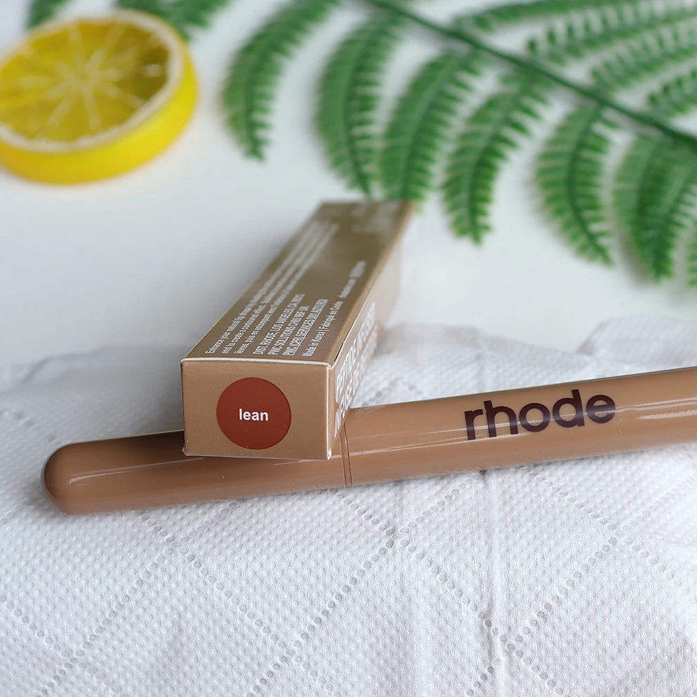 Rhode Skin Peptide Lip Shape Pen Lip Liner Long Lasting Lip Tint Pencil Pen Makeup Lipstick Powder Blusher Gloss Rouge Makeup