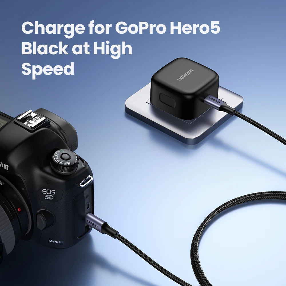 UGREEN 100W USB Type C To USB C Cable For MacBook iPhone17 16 iPad Samsung Xiaomi PD Fast Charging Charger Cord 5A E-Marker Chip