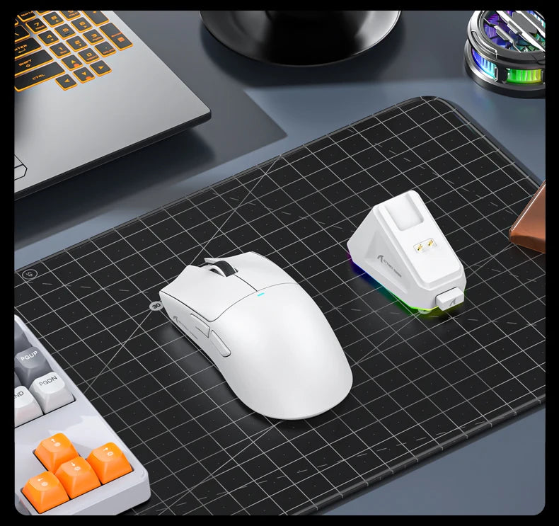 Attack Shark X11 Bluetooth Wireless Mouse Three Mode 2.4G PAW3311  RGB  PC Magnetic charging dock ,Gaming E-sports Mouse