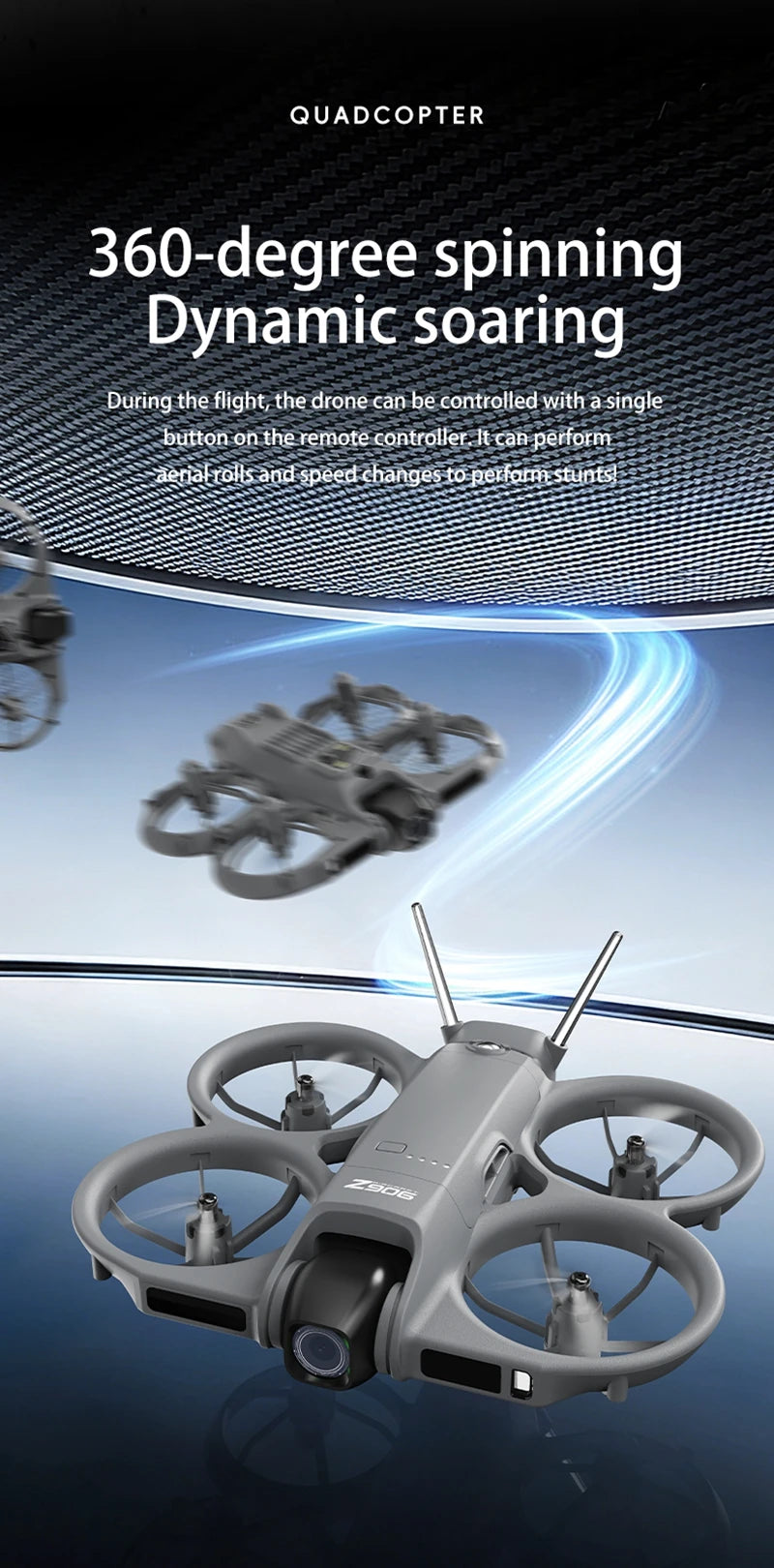 2026 Lenovo Drone With 4.3-inch Large Screen 8k High-definition Aerial Photography Obstacle Avoidance Remote Control Quadcopter