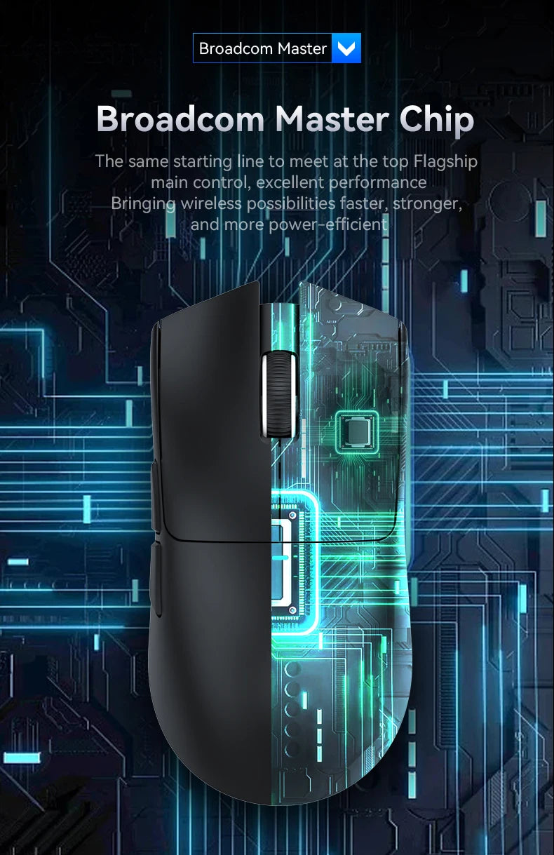 Attack Shark X11 Bluetooth Wireless Mouse Three Mode 2.4G PAW3311  RGB  PC Magnetic charging dock ,Gaming E-sports Mouse
