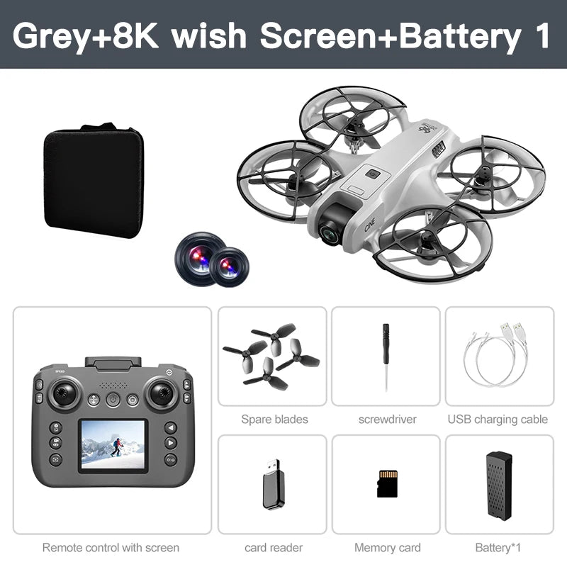 Lenovo MINI V666 Drone 4K Professional WIFI 5G Dron Obstacle Avoidance Brushless Altitude Headless Mode RC Quadcopter Toys