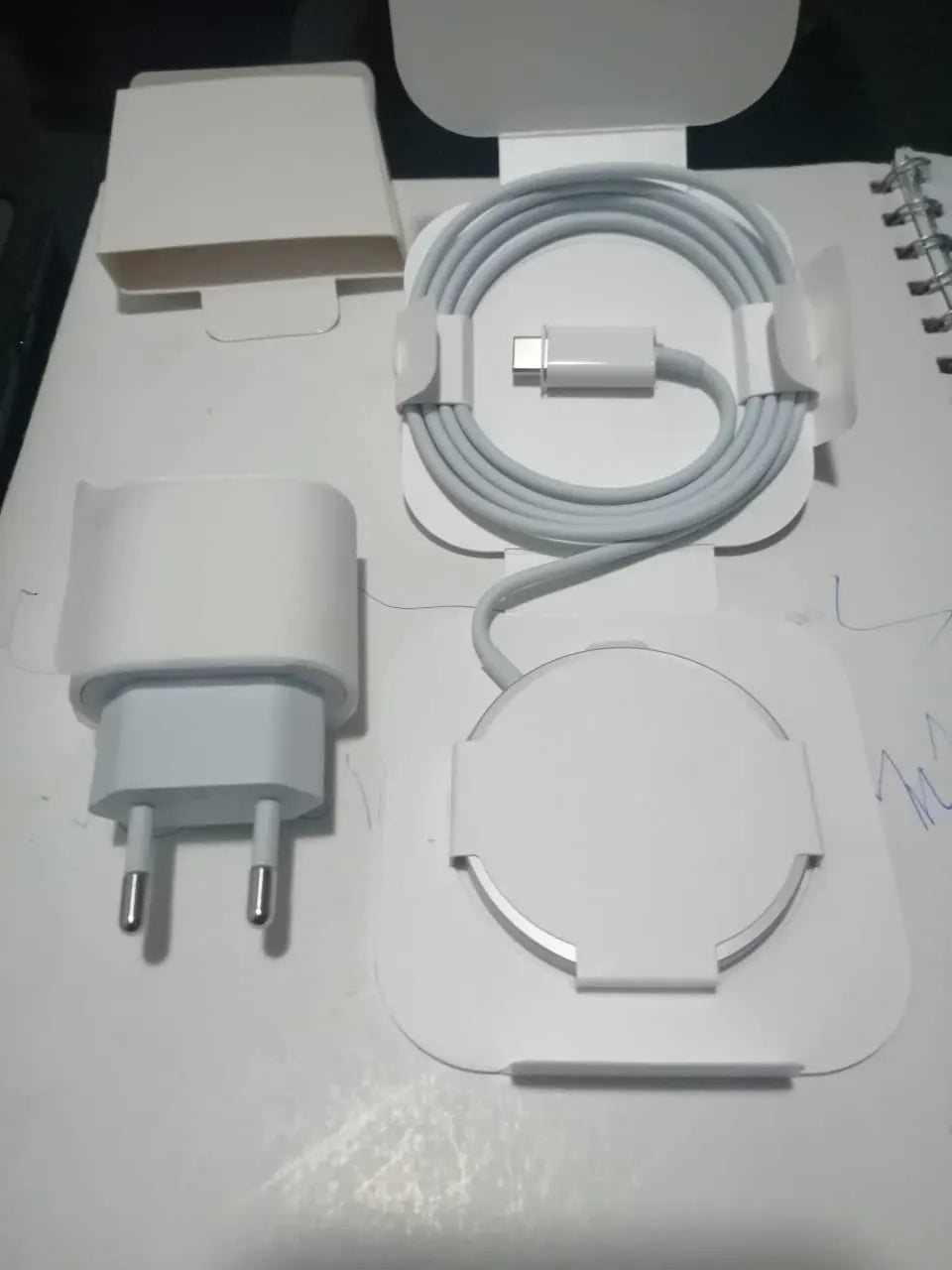 20W USB-C Power Adapter Original Fast Charger for iPhone 17/16/15 Mini pro Max Type C with Apple Cable Compatible with iPhone 14