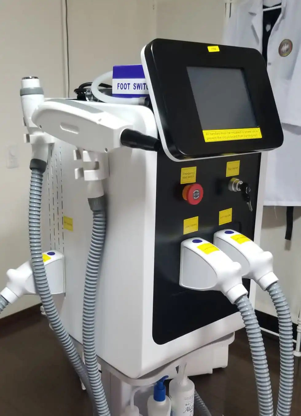 IPL OPT 3 In 1 Permanent Hair Removal E-light Epilator Nd Yag Laser Tattoo Removal RF Wrinkle Removal Whitening Facial Lift CE