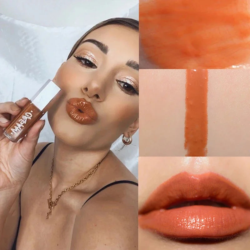 Fenty Beauty Transparent Lip Glaze Color Mirror Shine Glitter Lip Gloss Balm Sexy Lip Plumper Cosmetics Makeup Liquid Lipstick