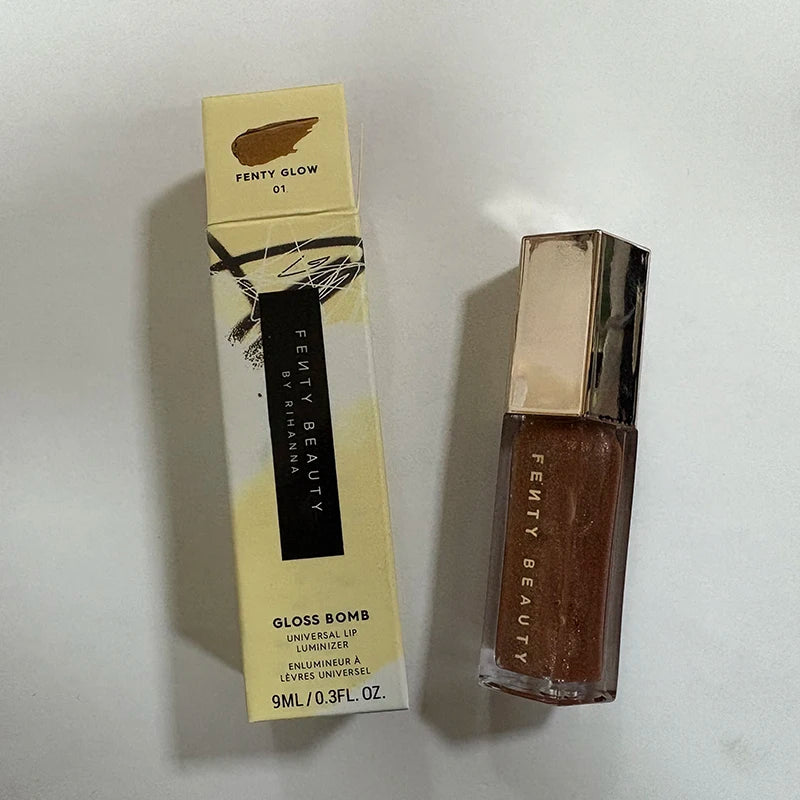 Brand Fenty Beauty Lip Gloss Glaze Moisten Shine Glitter Lip Plumper Makeup For Beginner Liquid Lipstick Female Makeup Cosmetics