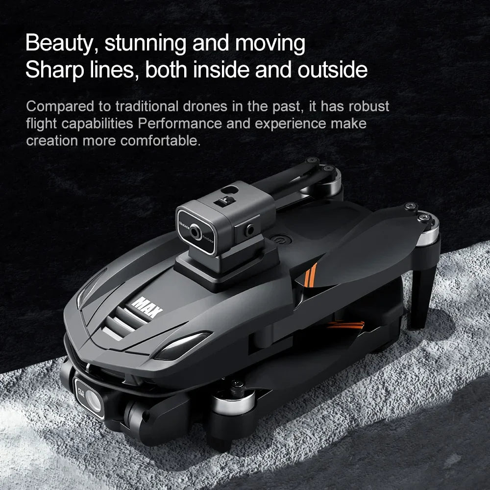 Lenovo V168 MAX GPS 4K Drone Professional Three Camera 8K Wide Angle Optical Localization Four-way Obstacle Avoidance Quadcopter