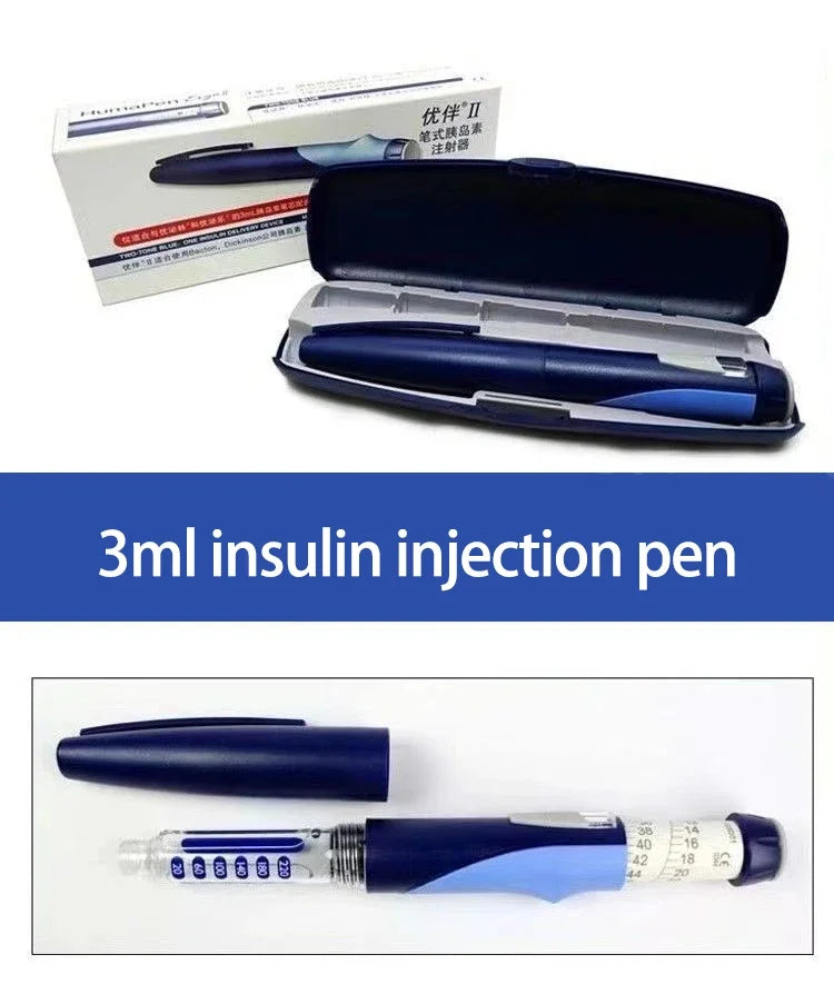 Eli Lilly 2 Pen Type Insulin Syringe Is Suitable For 3mL Insulin Cartridge For Insulin Injection In The Treatment Of Diabetes