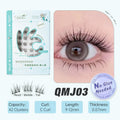 Yelix DIY Clusters Eyelash Self-adhesive Glue Free False Eyelashes Natural Soft Lashes Customized Private Label Custom Logo